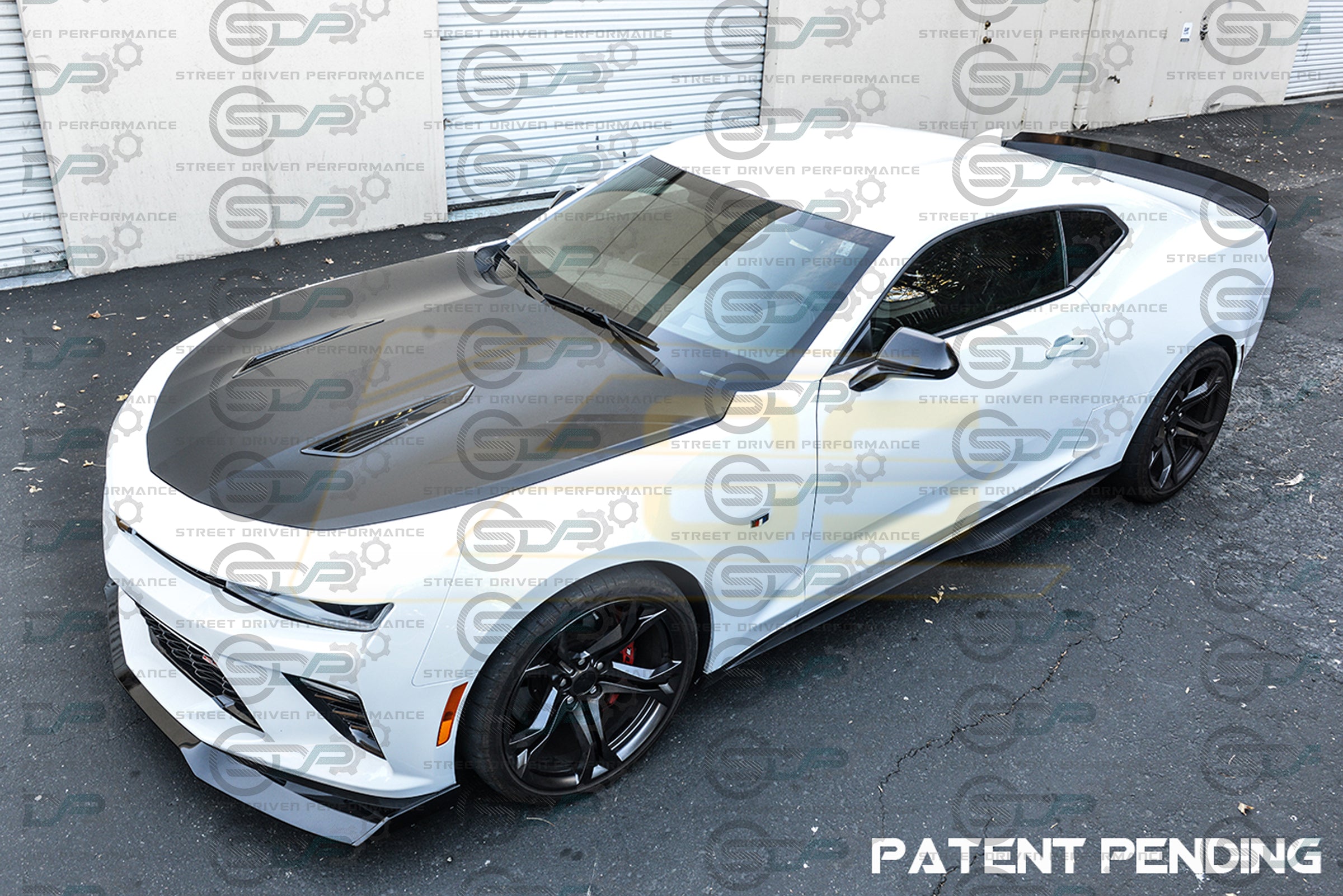 2016-2018 6th Gen Camaro - "Type 1 Track Package" Rear Trunk Spoiler with Extended Wickerbill - for all models